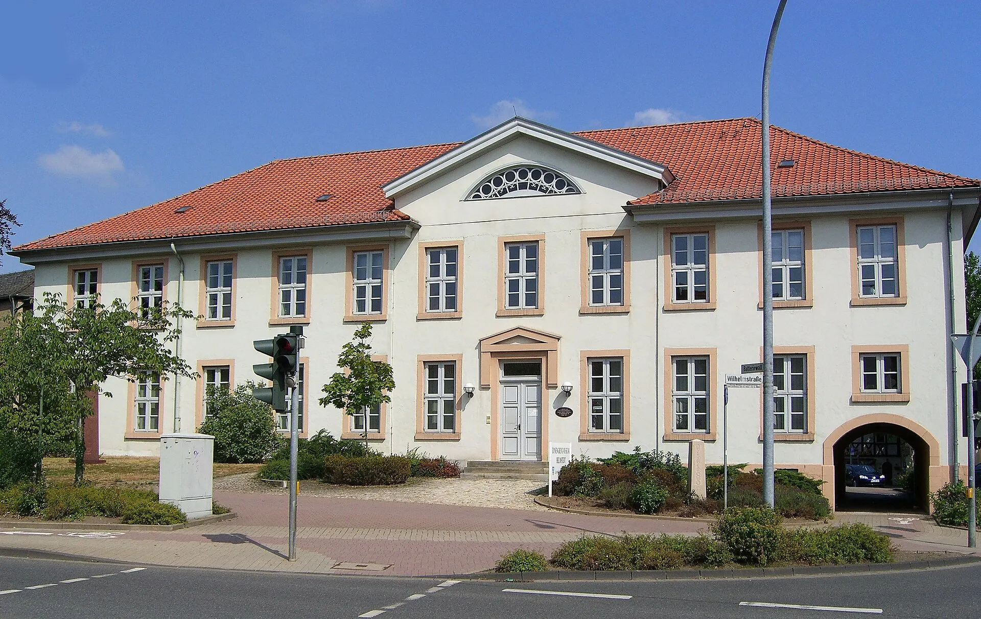 Gebäude des Zonengrenz-Museums in Helmstedt zur innerdeutschen Grenze